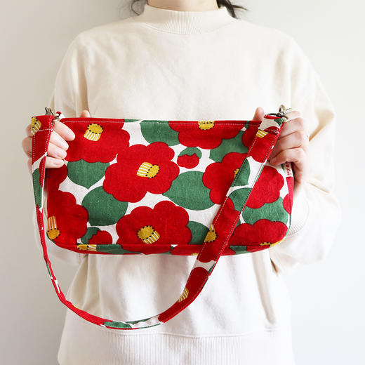 HUJI祤集Butter单肩包风の花大茶花 商品图1