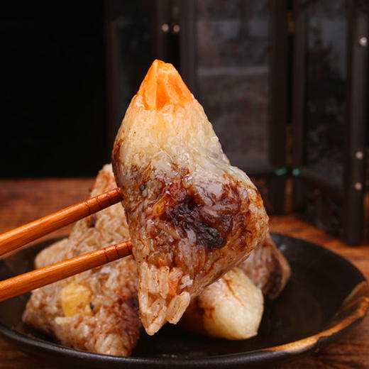 秒杀价19.5元购八记八珍粽子8个/包 商品图0