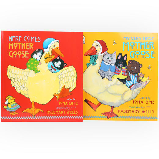 【可乐云朵】小彼恩出品The mother Goose pack 点读版鹅妈妈2册套装 商品图1