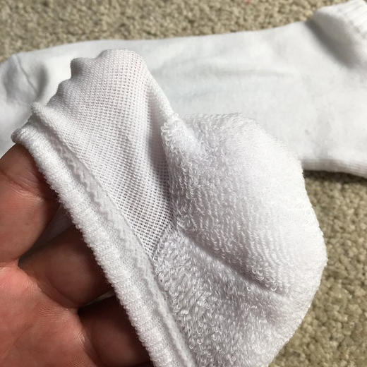 Calvin Klein/CK 低帮毛巾底男袜一卡5双 商品图4