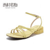 西村名物春夏新品条带仙女风凉鞋X20BG22921 商品缩略图3