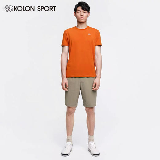 Kolonsport棉麻面料短袖T恤男款情侣款 商品图3