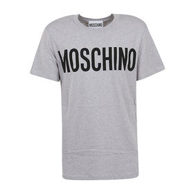 MOSCHINO 莫斯奇诺 春夏 服装 男性 男士短袖T恤 灰色 0705 0240 1485