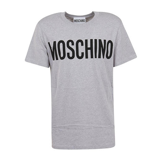 MOSCHINO 莫斯奇诺 春夏 服装 男性 男士短袖T恤 灰色 0705 0240 1485 商品图0