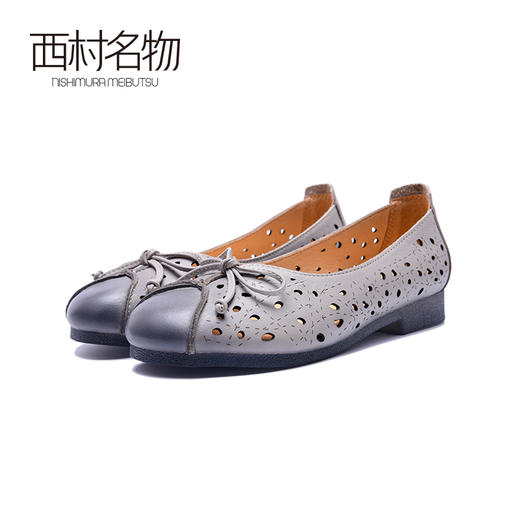 西村名物春夏新款奶奶鞋妈妈鞋舒适柔软X20AE10201 商品图2
