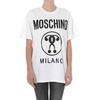 MOSCHINO 莫斯奇诺 春夏 服装 女性 女士短袖T恤 白色 0717 0540 1001 商品缩略图0