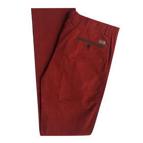 Marco Azzali 红色棉氨休闲裤 P3119900