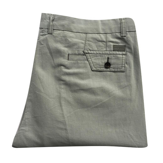 Marco Azzali 灰色全棉休闲裤 P3209600 商品图2