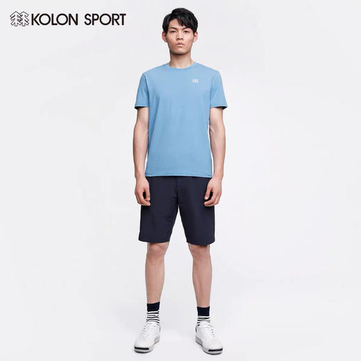Kolonsport棉麻面料短袖T恤男款情侣款 商品图6