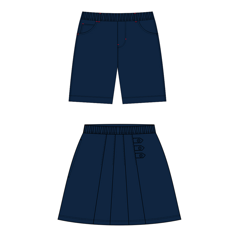 渝北实验小学—男短裤/女裙裤