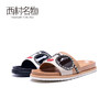 西村名物2020年春季女款钻扣系列凉拖X20BJ23081 商品缩略图0