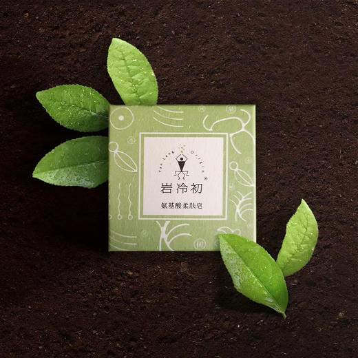 澜沧古茶 岩冷初氨基酸柔肤皂100g 商品图0