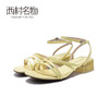 西村名物春夏新品条带仙女风凉鞋X20BG22921 商品缩略图1