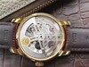 ZF厂万国黄金版葡七（官方型号IW500101），黑色表带。 原装正品开模，最乱真的万国，镀18k黄金（永不掉色），克隆原装Cal.51011自动机械机芯，7日链动能储存，42.3mm直径，厚度13 商品缩略图2