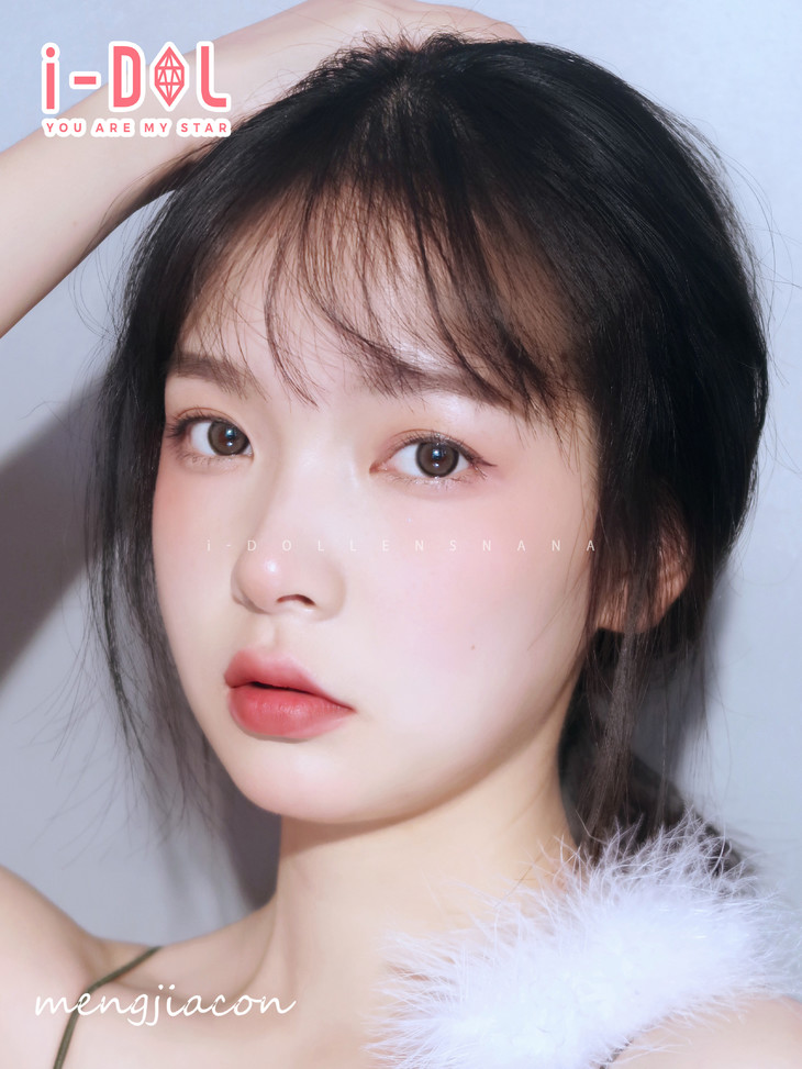 idol 娜娜nana 牛奶可可棕 14.0mm - 萌家正品美瞳网