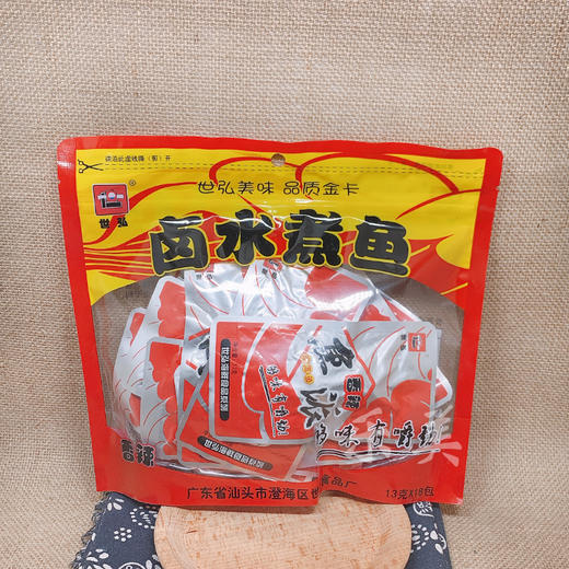 世弘即食卤水煮鱼13g*18（随机发） 商品图0