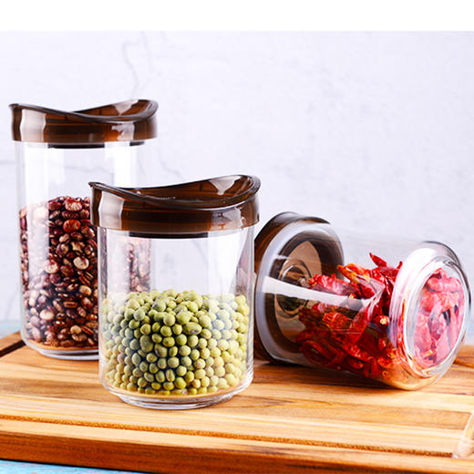 LUMINARC乐美雅 乐宜厨玻璃储物罐3件套 商品图3