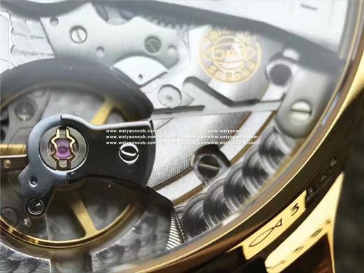 ZF厂万国黄金版葡七（官方型号IW500101），黑色表带。 原装正品开模，最乱真的万国，镀18k黄金（永不掉色），克隆原装Cal.51011自动机械机芯，7日链动能储存，42.3mm直径，厚度13 商品图11