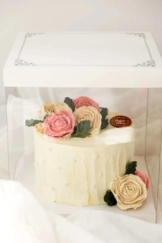 盛开玫瑰花蛋糕（加高，豆沙裱花） 商品图5