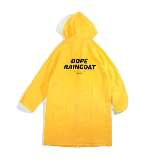 透明雨衣外套潮牌 个性 长款 嘻哈防水冲锋衣 商品图3