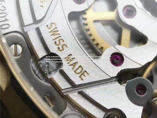 ZF厂万国黄金版葡七（官方型号IW500101），黑色表带。 原装正品开模，最乱真的万国，镀18k黄金（永不掉色），克隆原装Cal.51011自动机械机芯，7日链动能储存，42.3mm直径，厚度13 商品图6