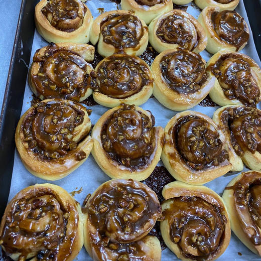 508Pecan Cinnamon Roll 碧根果玉桂卷 喜甜喜玉桂卷人士的最爱 商品图2