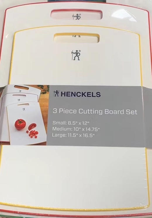 新色质感灰！黑五特价￥299/套！双立人公司出品！J.A.HENCKELS 单立人砧板3件套 商品图7