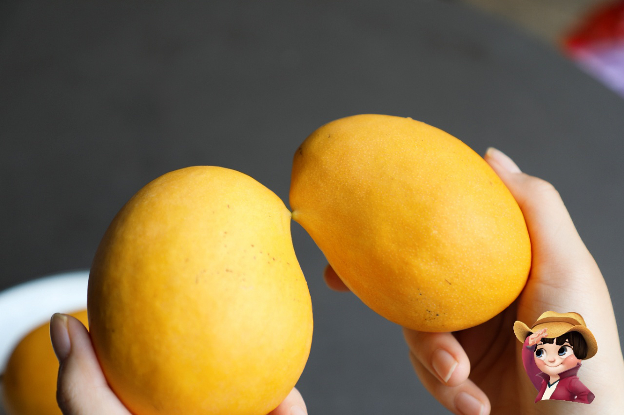 缅甸进口圣德龙芒果5斤顺丰快递