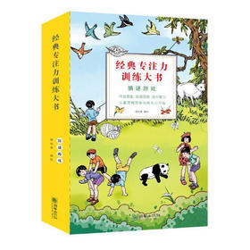 42368经典专注力训练大书 猜谜游戏（套装10册）