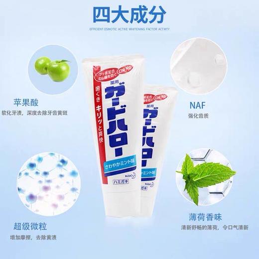 日本/花王酵素牙膏祛除口臭齿垢牙渍薄荷口味165g-会员5折 商品图3