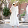 LFSC20237新款纯白色民族短袖裙TZF 商品缩略图2