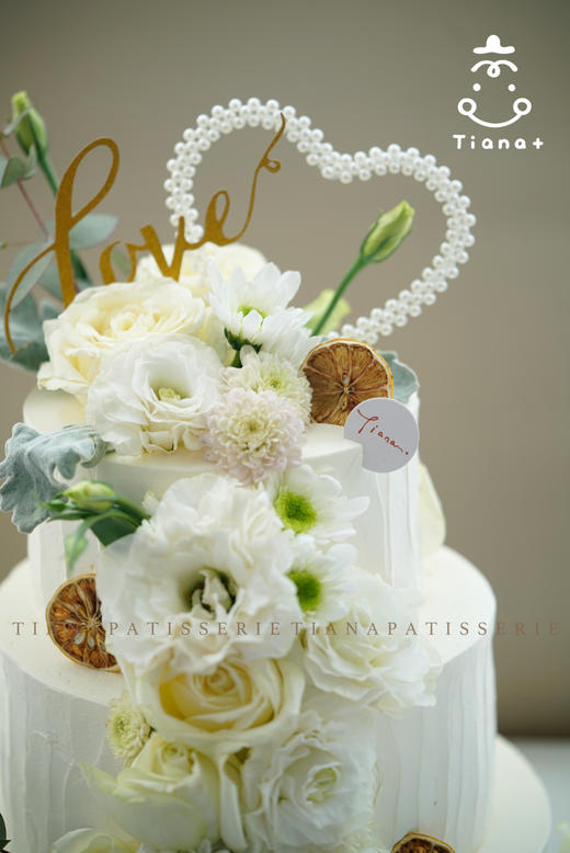 订婚/求婚/结婚/纪念日 浪漫鲜花蛋糕 商品图2
