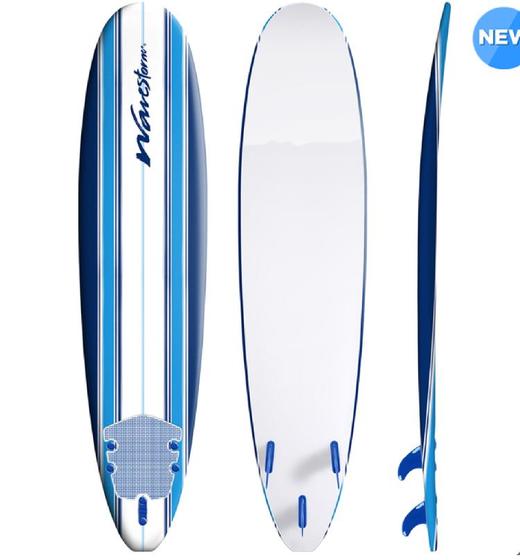 Wavestorm Surf Board 2.4m Item #2000521专业海洋冲浪板红或蓝 商品图1