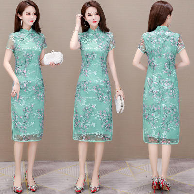 WE  YJY-20A21改良版旗袍裙 商品图0