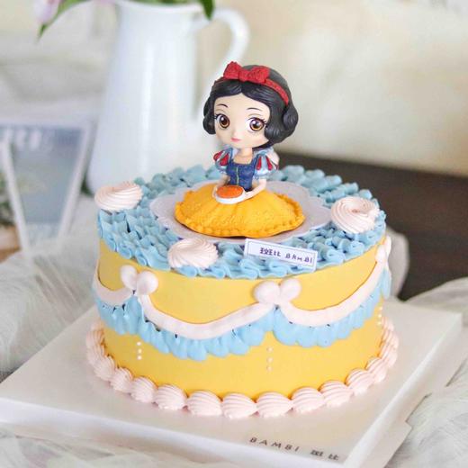 白雪小公主复古裱花蛋糕 商品图2