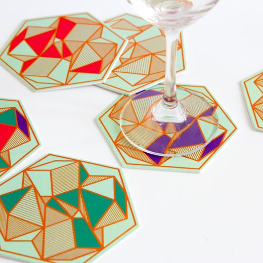 PaperLive 纸现场 | Nonlinear Cosmos 非线性宇宙杯垫 商品图1