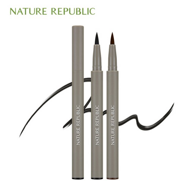 乐天NatureRepublic自然乐园花漾纤细眼线笔防水浓密JPY带授权招加盟代理