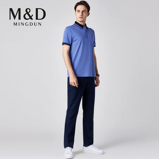 圆机商务短袖T恤 商品图2