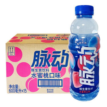 脉动水蜜桃口味600ml*15瓶 商品图0