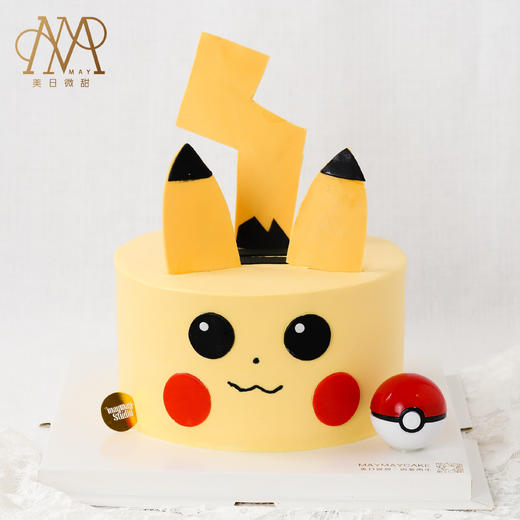 【3330】闪电皮卡丘·神奇宝贝精灵小星球蛋糕 商品图1