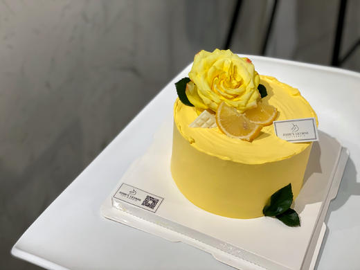 鲜花奶油蛋糕黄玫瑰 商品图0