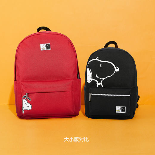 爱华仕史努比双肩包女休闲简约百搭背包彩色电脑包IPAD包包4361 商品图4