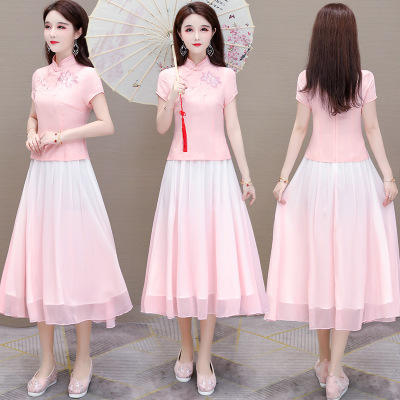 WEJJ-FZ2831绣花连衣裙 商品图0