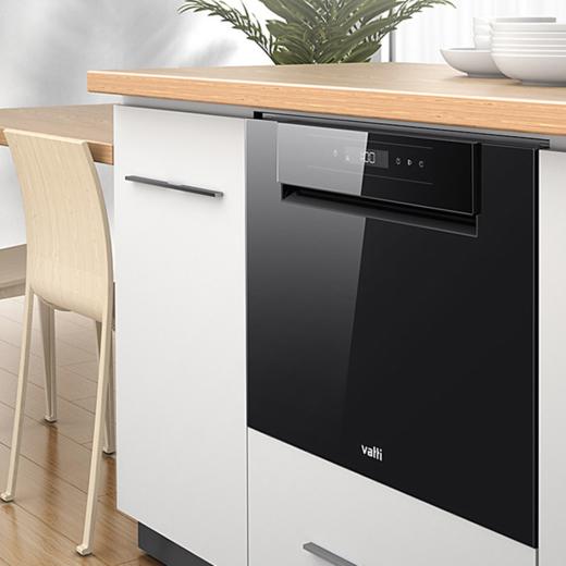 华帝(vatti)洗碗机jwd8-v5 8套大容量嵌入式洗碗机 洗消烘存一体 热风