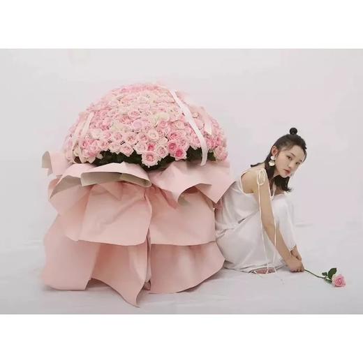 365枝粉红雪山玫瑰——陪伴你的每一天 商品图0