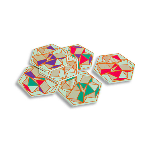 PaperLive 纸现场 | Nonlinear Cosmos 非线性宇宙杯垫 商品图0