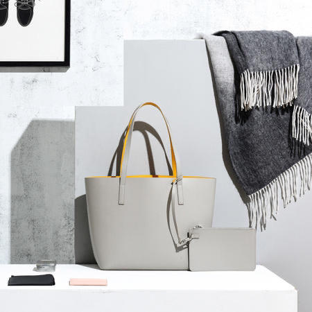 网易严选 真皮大容量子母托特包 MK制造商打造 商品图1