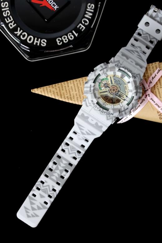 卡西欧热卖款，GA-110，现货秒发 原单品质抬手灯* 自动LED照明； 商品图3