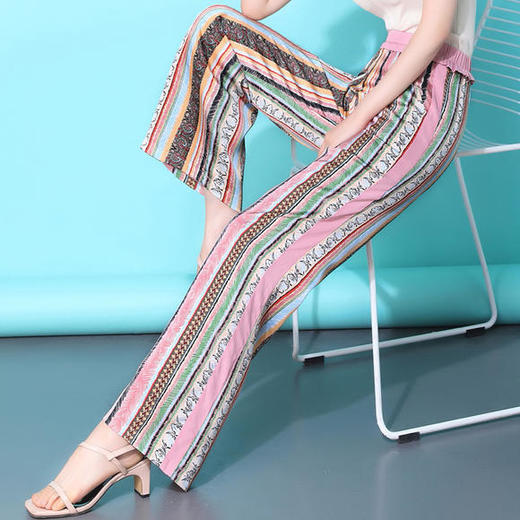 YWHL-YWND1008欧美街头高腰阔腿裤 商品图3