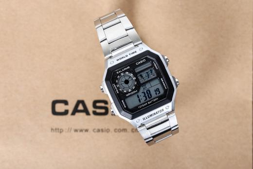卡西欧ins复古多功能生活防水手表男AE-1200WHD-1A 商品图7
